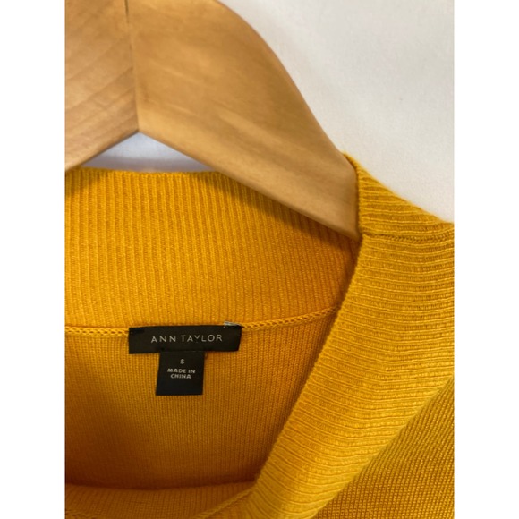 Ann Taylor Mustard Yellow Dress - Picture 6 of 10